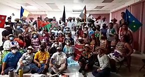 Chiricanos  participan en el encuentro nacional de juventud rural