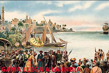 Vasco Da Gama llega a la India