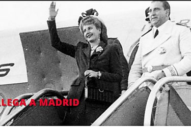 Evita llega a Madrid 