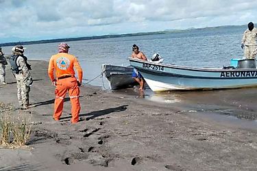 Lluvias limitan labores de bsqueda de pescador desaparecido en el Golfo de Chiriqu
