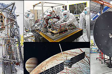 La NASA comienza el montaje de la nave espacial Europa Clipper