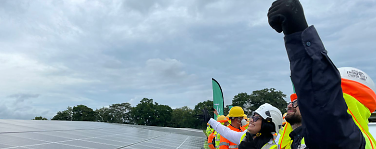 Instalados los paneles solares del proyecto Madre Vieja